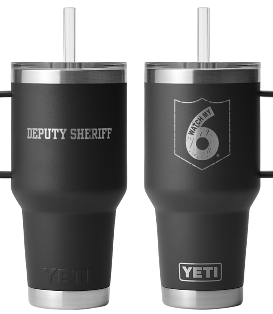 YETI® 35 oz. Rambler® Straw and Mug-Deputy Sheriff