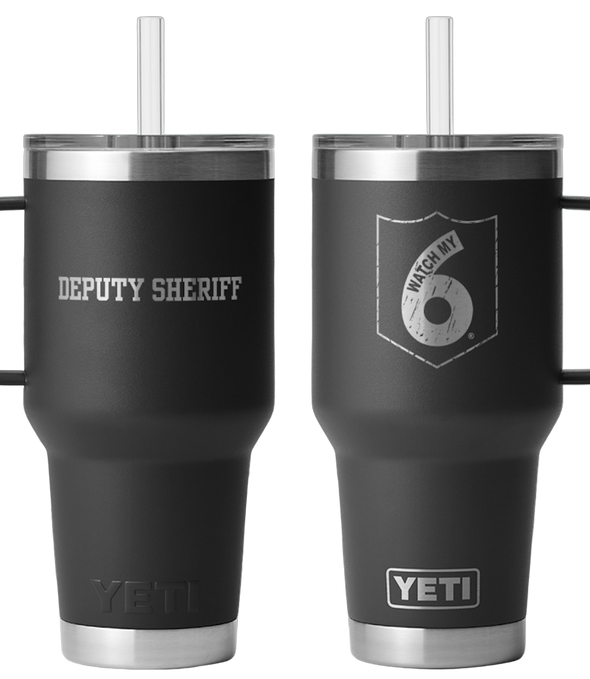 YETI® 35 oz. Rambler® Straw and Mug-Deputy Sheriff
