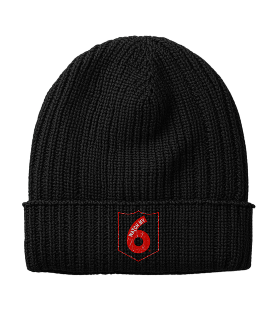 Distressed Fire Logo Beanie