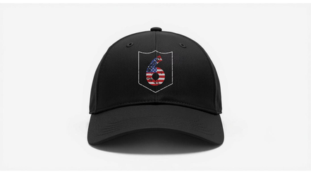 Watch My 6™ Adjustable Cap – Patriotic Edition