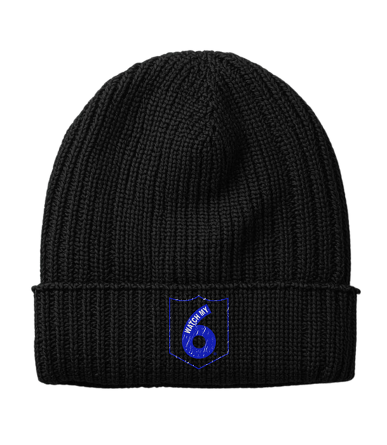 Distressed Police Logo Beanie