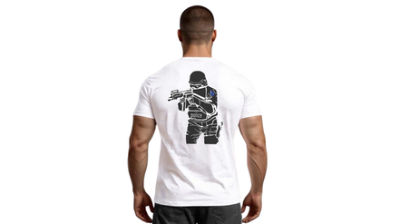 COMING SOON! SWAT Short Sleeve White T-Shirt